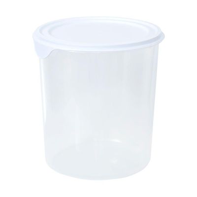 Pote Plástico Para Mantimentos 7,3l Plasvale Branco