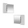 Espelheira para Banheiro BN3645 com 1 Porta Branca 80x60cm Tecnomobili