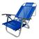 Cadeira de Praia 5 Posições Alumínio Copacabana Botafogo CAD0399 Azul Royal