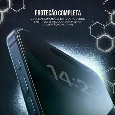 Película Para Iphone 17 - Ultra Glass - Preta - Gshield