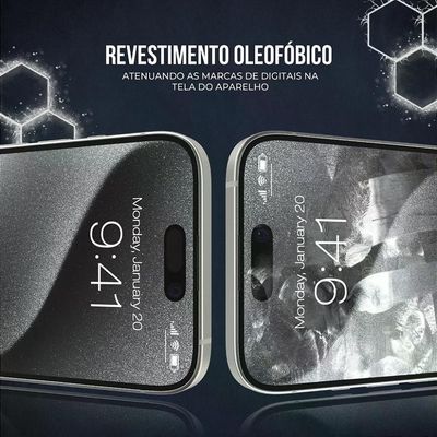 Película Para Iphone 17 - Ultra Glass - Preta - Gshield