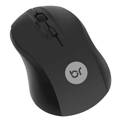 Mouse sem Fio USB Bright 0095 Preto Preta