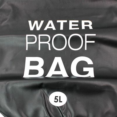 Bolsa Mochila Impermeavel Saco Estanque 5 Litros Camping Bag Preto