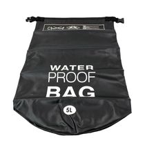 Bolsa Mochila Impermeavel Saco Estanque 5 Litros Camping Bag Preto