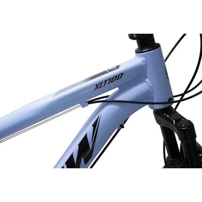 Bicicleta Aro 29 Ksw Bike Alumínio Câmbios Shimano 21 Marchas Azul Claro -ad Pto 17