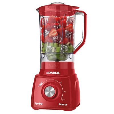 Liquidificador com Filtro Mondial L99 FR 500W 2,2L Vermelho 220V 220V