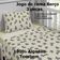 Jogo De Cama Tecebem Malha Berço Estampado Curiosidade 3 Peças Perola