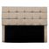 Cabeceira Cama Box Estofada King 195 Cm Ananda Suede Bege