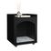 Mesa De Cabeceira Casinha De Cachorro-gato Pet Preto-freijó