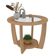 Mesa De Centro Mdf 60 Cm Sala De Estar 4575 Arly Carvalho