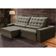 Sofá Retrátil Reclinável Para Sala 4 Lugares 290cm Nebrasca F04 Veludo Marrom - Lyam Decor