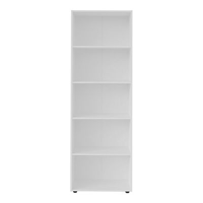 Estante Para Livros Com 4 Prateleiras Multy Branco Artely Branco