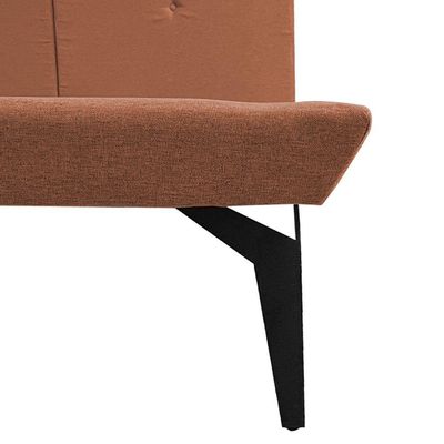 Cama Japonesa Toquio Casal Com Cabeceira Almofada Linho Telha