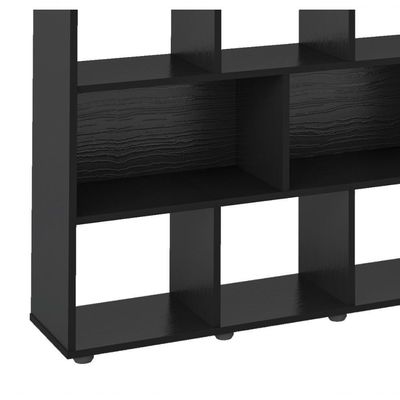 Estante Book Branco Artely Preto