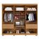 Guarda Roupa Viena 6 Portas 4 Gavetas 10 Prateleiras Cinamomo Off