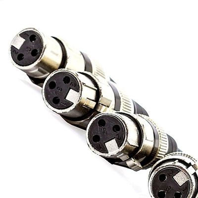 Multicabos Com Conectores Xlr 6 Vias - Cirilo Cabos, 70mts
