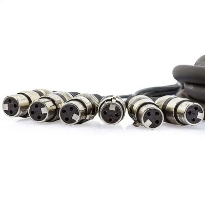 Multicabos Com Conectores Xlr 6 Vias - Cirilo Cabos, 70mts