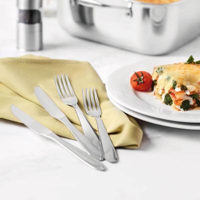 Faqueiro Tramontina 24 Peças Laguna Talheres Inox com Facas para Churrasco