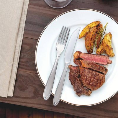Faqueiro Tramontina 24 Peças Laguna Talheres Inox com Facas para Churrasco