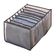 Organizador Gaveta Roupa Closet Guarda Porta Camiseta Jeans Dobravel 7 Divisorias Grande