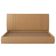 Cama King Flutuante Com Cabeceira 195cm Astra S04 Couríssimo Bege - Lyam Decor