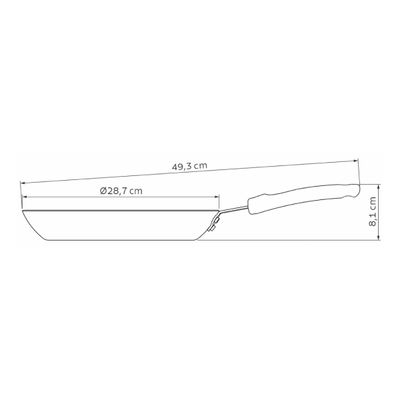 Frigideira 28cm Profissional 2l Com Revestimento Cerâmico Tramontina