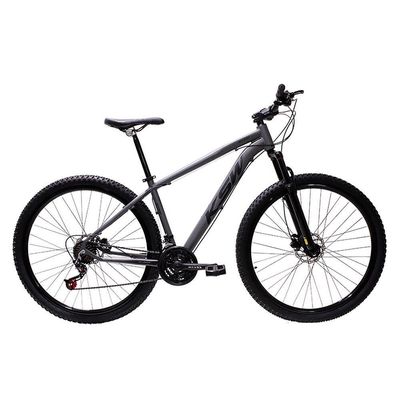 Bicicleta Aro 29 Bike Ksw Xlt 21 Marchas Alumínio Freio A Disco Grafite Fosco -ad Pto 15