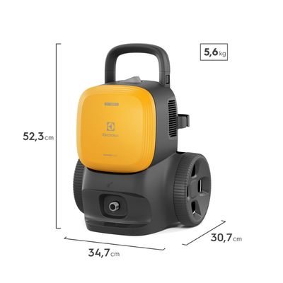 Lavadora de Alta Pressão Electrolux 1800PSI 1450W PowerWash Aplicador Detergente (EWS1800) 127V