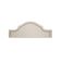 Cabeceira Queen Luxo 160X60 Off White Tachas Fumê