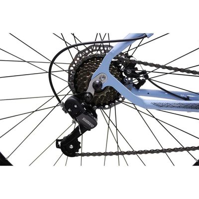 Bicicleta Aro 29 Ksw Bike Alumínio Câmbios Shimano 21 Marchas Azul Claro -ad Pto 19