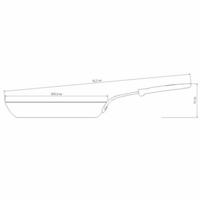 Frigideira Tramontina Profissional Ferro 30cm
