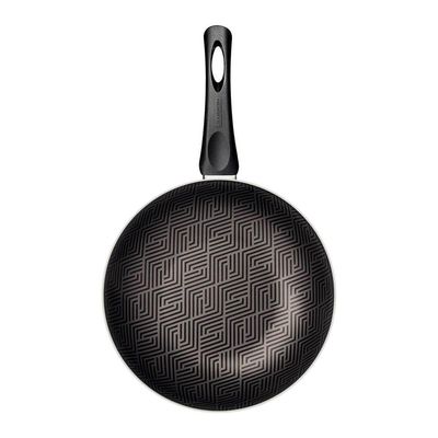 Frigideira Funda Tramontina Paris 24cm Em Alumínio Com Revestimento Antiaderente Chumbo