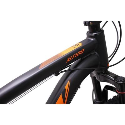 Bicicleta Aro 29 Ksw Bike Alumínio Câmbios Shimano 21 Marchas Preto Fos -ad Laranja 15