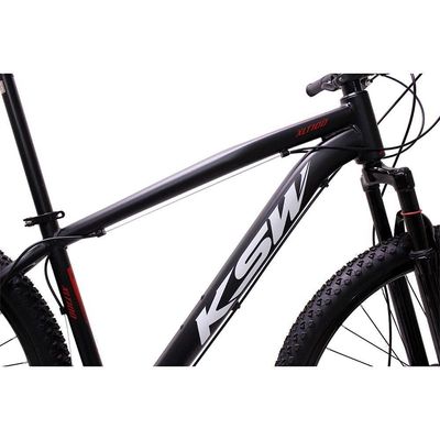Bicicleta Aro 29 Bike Ksw Xlt 21 Marchas Alumínio Freio A Disco Preto Fos -ad Verme Bco 17