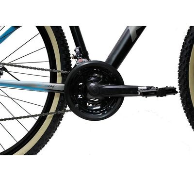 Bicicleta Aro 29 Ksw 21 Marchas Alumínio Cambio Shimano Azul Pant-pto Fos