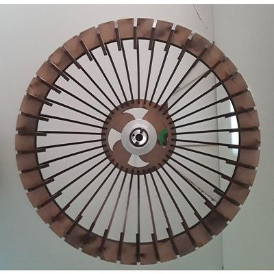 Luminária Teto Tipo Pendente Esfera Mdf - Completa Mdf Cru