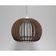 Luminária Teto Tipo Pendente Esfera Mdf - Completa Mdf Cru
