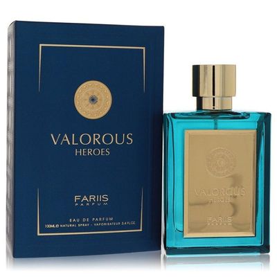 Perfume Masculino Fariis Valorous Heroes Parfum Eau De 100 Ml