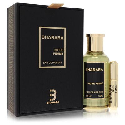 Perfume Feminino Bharara Niche Femme Beauty Eau De Parfum+mini Refil 100 Ml