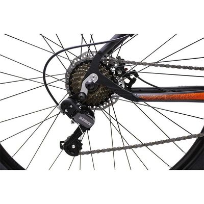 Bicicleta Aro 29 Ksw Bike Alumínio Câmbios Shimano 21 Marchas Preto Fos -ad Laranja 21