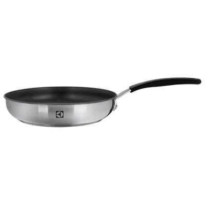 Frigideira Electrolux Inox com Revestimento Antiaderente 24cm Não se aplica