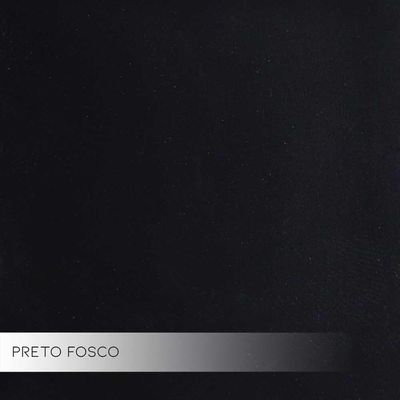 Mesa de Jogos Carteado Montreal Tampo Reversível Preto com 2 Cadeiras Vicenza Preto Fosco - GranBelo