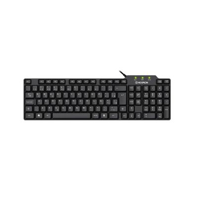 Teclado USB Hoopson TPC-069 Preto Preta