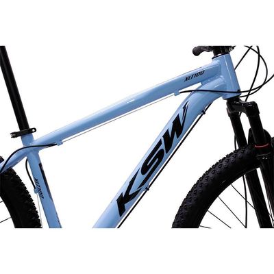 Bicicleta Aro 29 Bike Ksw Xlt 21 Marchas Alumínio Freio A Disco Azul Claro -ad Pto
