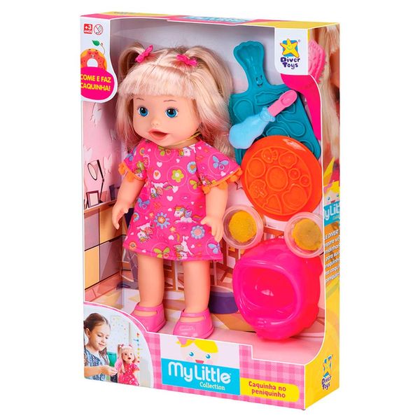 Boneca Caquinha Peniquinho 8079 Divertoy