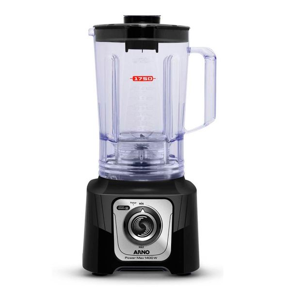 Liquidificador Arno Powermax 1400W Preto LN65 127V Liquidificador Arno Powermax 1400W Preto LN65 127V