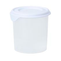 Pote Plástico Para Mantimentos 900ml Plasvale Branco