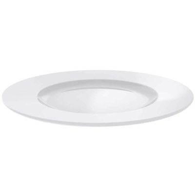 Kit 12 Pratos Rasos de Porcelana Branca 28cm Maria Augusta Jogo de Jantar Tramontina