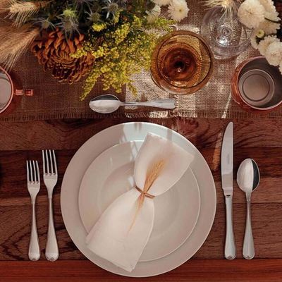 Kit 12 Pratos Rasos de Porcelana Branca 28cm Maria Augusta Jogo de Jantar Tramontina
