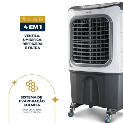 Climatizador de Ar Britânia 70L 4 em 1 BCL70 3 velocidades 127V